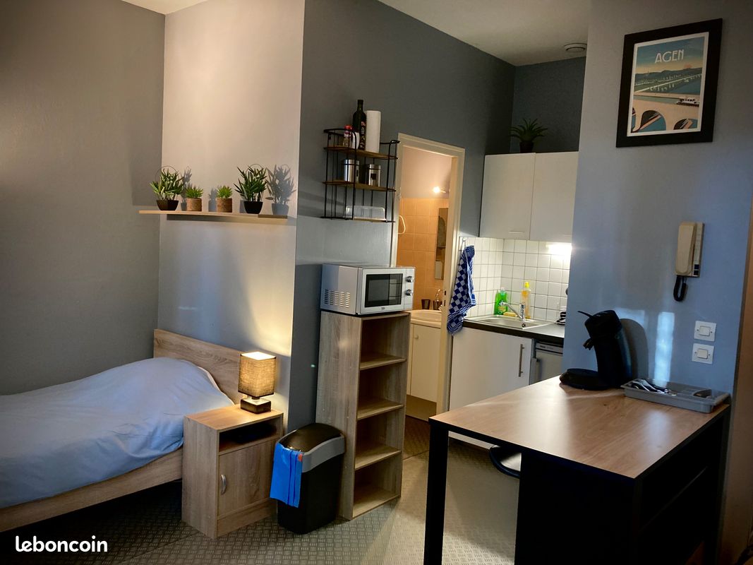 Appartement 1 pièce 23 m² · à Agen · 23 m² · 360 €/mois