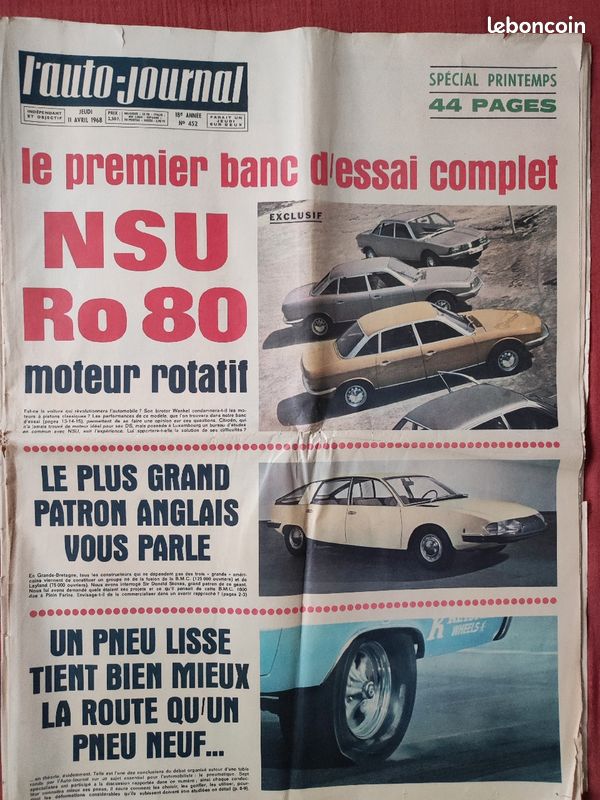 Auto journal, année 1968 (image 2)