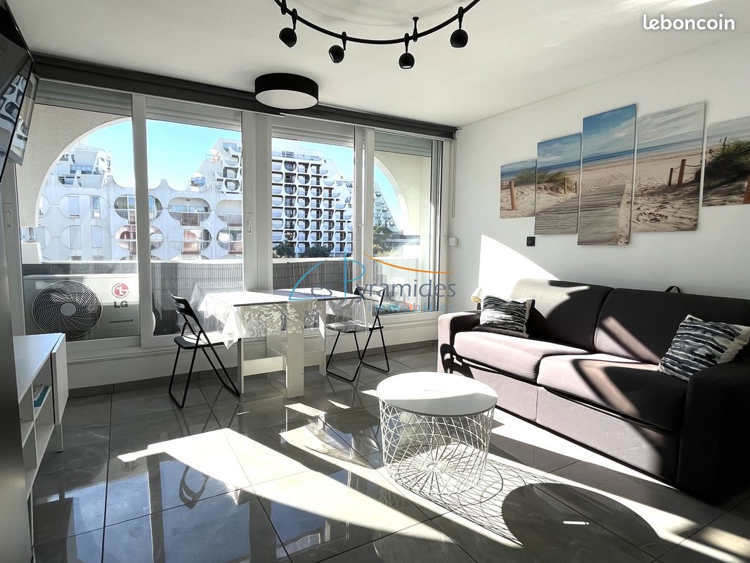Appartement 1 pièce 22 m² · à La Grande-Motte · 22 m² · 595 €/mois