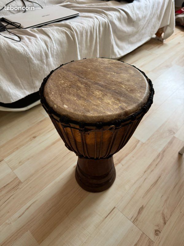 Djembé artisanale africain (image 1)