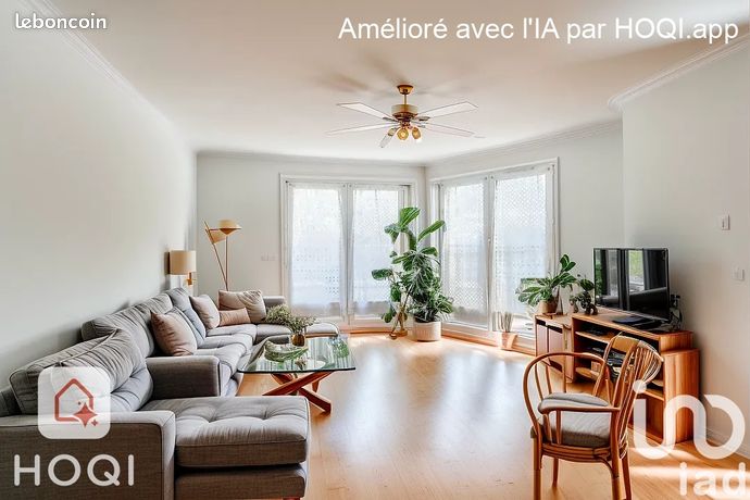 Appartement 2 pièces 57 m²