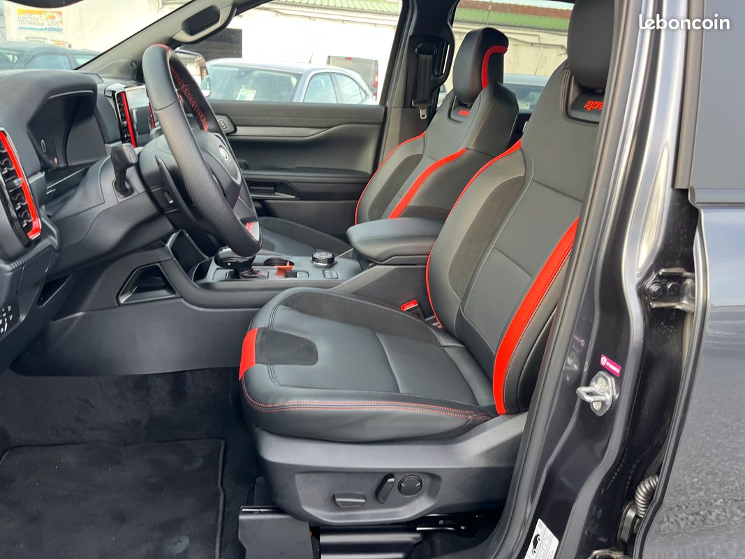 FORD RANGER RAPTOR DOUBLE CABINE 3.0 V6 292cv 4WD BVA10 HOMOLOGUE 4 PLACES SANS MALUS SANS TVS (image 5)