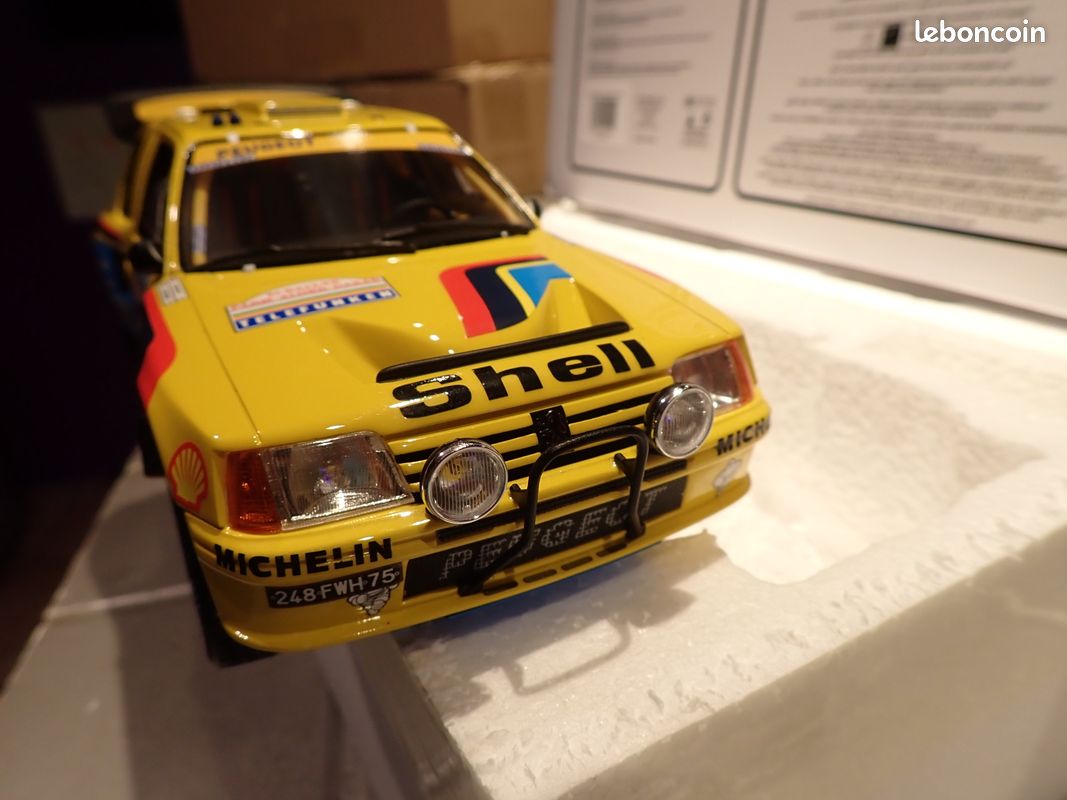 1/18 peugeot 205 T16 grand raid dakar 1987 - otto (image 3)