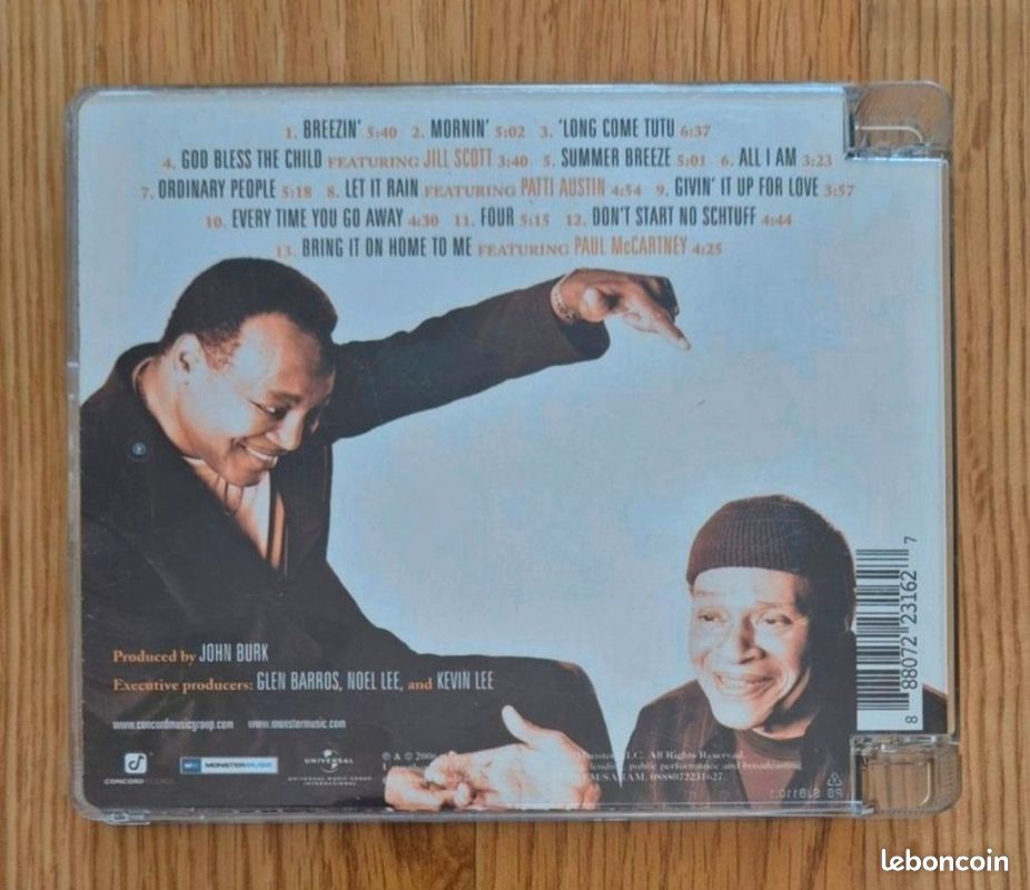 GEORGE BENSON & Al JARREAU Cd (image 2)