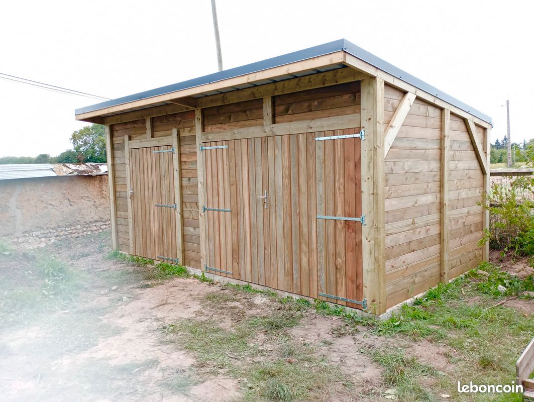 Garages en bois sur-mesure (image 1)