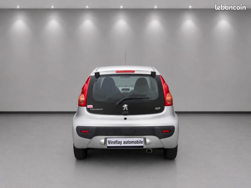 Peugeot 107 1.0 12V BLACK & SILVER 5P (image 4)