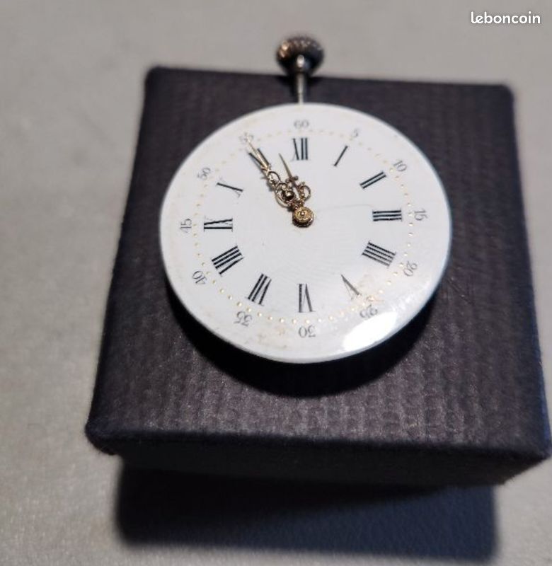 Montre Gousset LANCO Incomplète - Années 1910 - Vendue Pour Pièces - Mouvement Mécanique