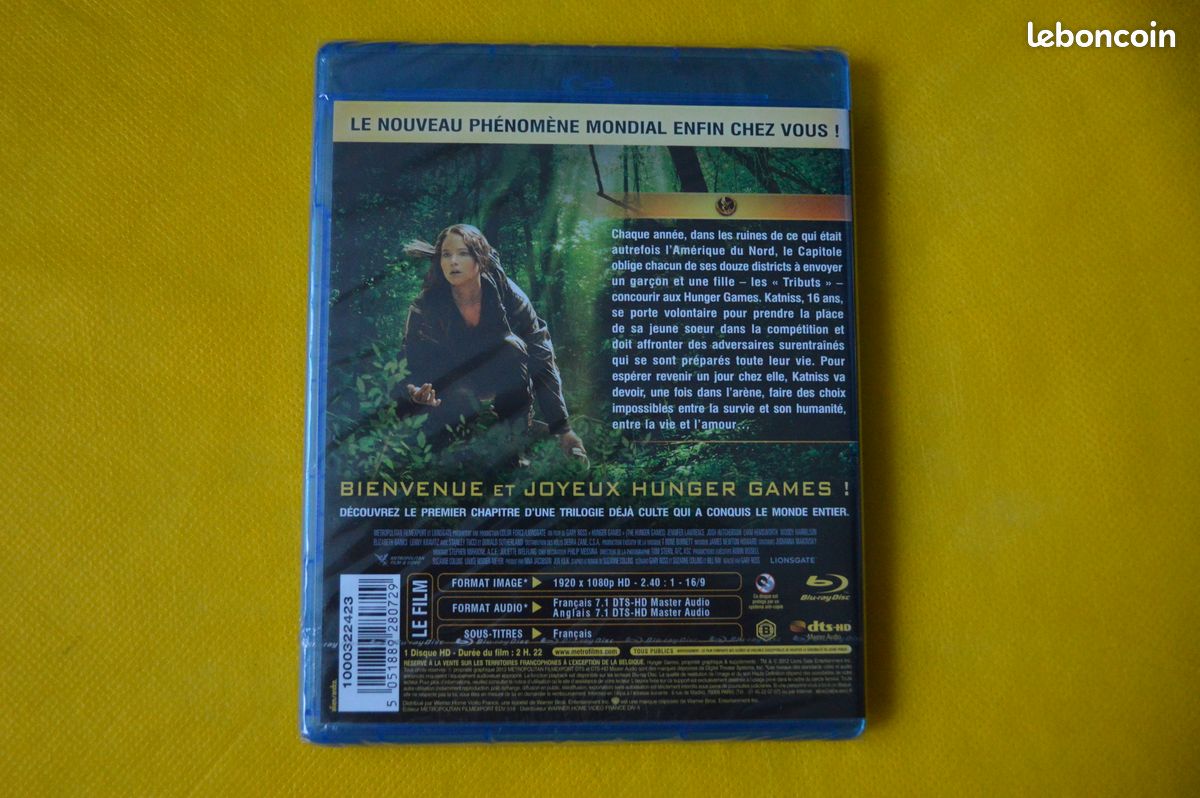 Blu-ray - Hunger games - DVD - Films