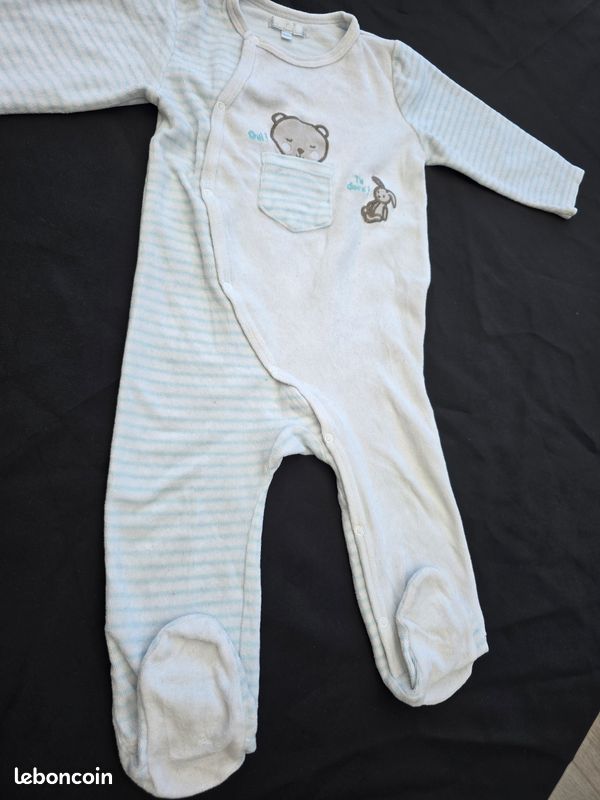 4 Pyjamas Bébé Garçon 18 Mois (Petit Bateau, Sergent Major, Noël...) (image 6)