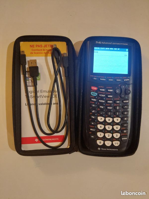 Calculatrice TI-82 Advanced Édition Python (image 2)