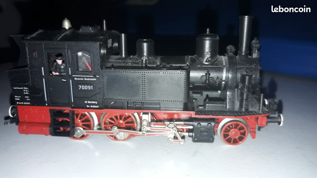 Fleischmann Machine à Vapeur 125/2 – Jouet Ancien – Occasion