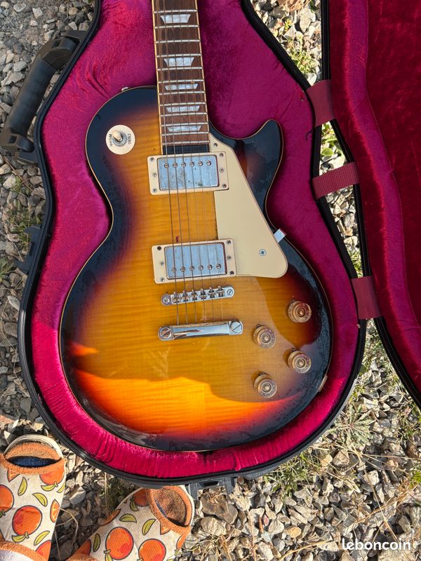 Epiphone Les Paul Ultra III – Vintage Sunburst – étui rigide (image 2)