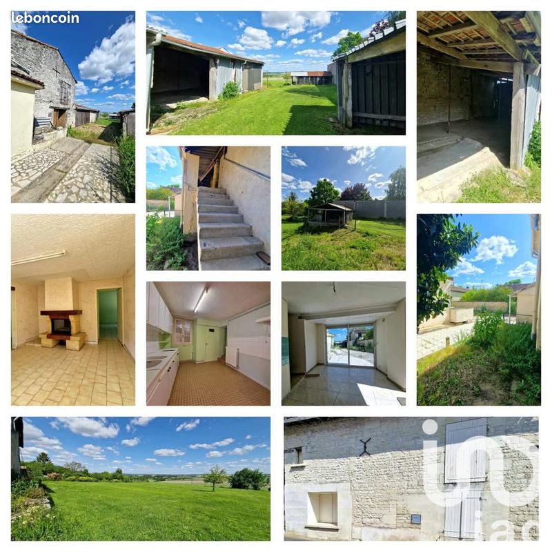 Maison 4 pièces 75 m² · à Faye-la-Vineuse · 75 m² · 83 500 €