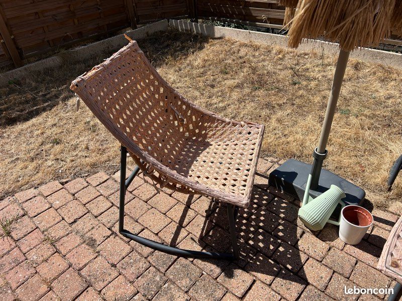 Salon de jardin beige (image 3)