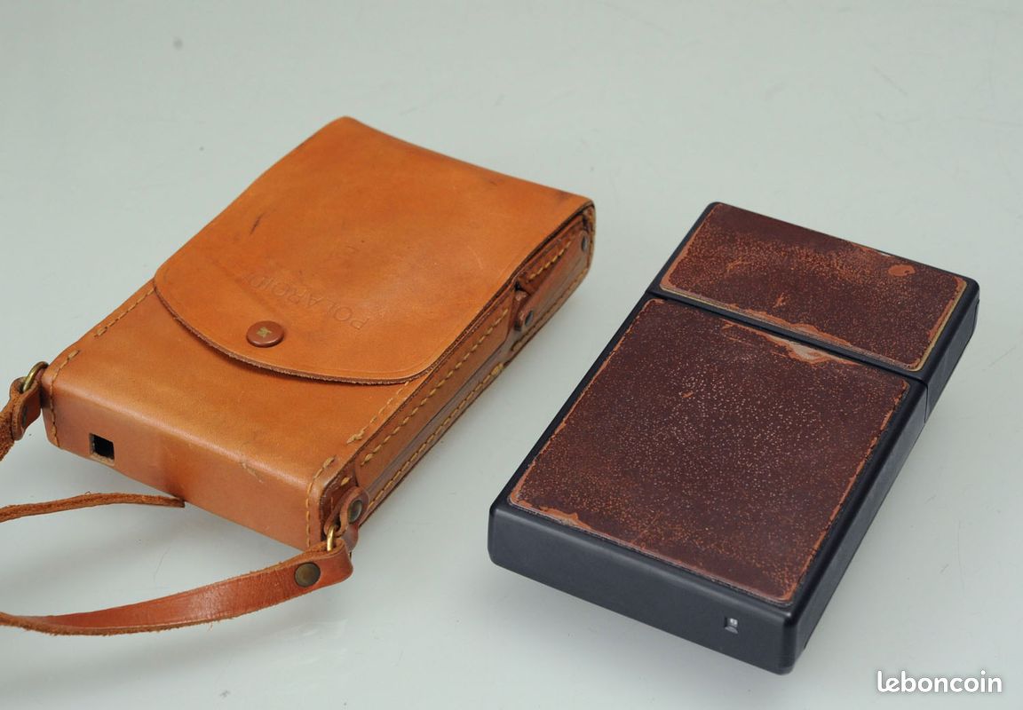 Polaroid SX-70 Land Camera + étui cuir vintage - Photo, audio & vidéo