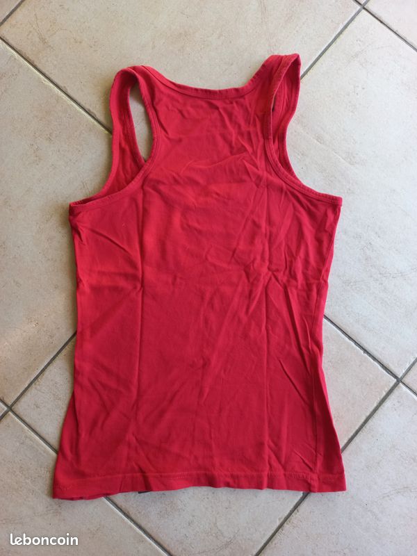 Débardeur rouge Mim Taille : XS (katia fille été) (image 2)