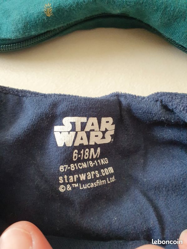 Gigoteuse star wars bébé 6,18mois (image 12)