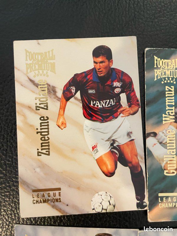 Football 1995 - Images Panini championnat de France Football 1995 - Images Panini championnat de France