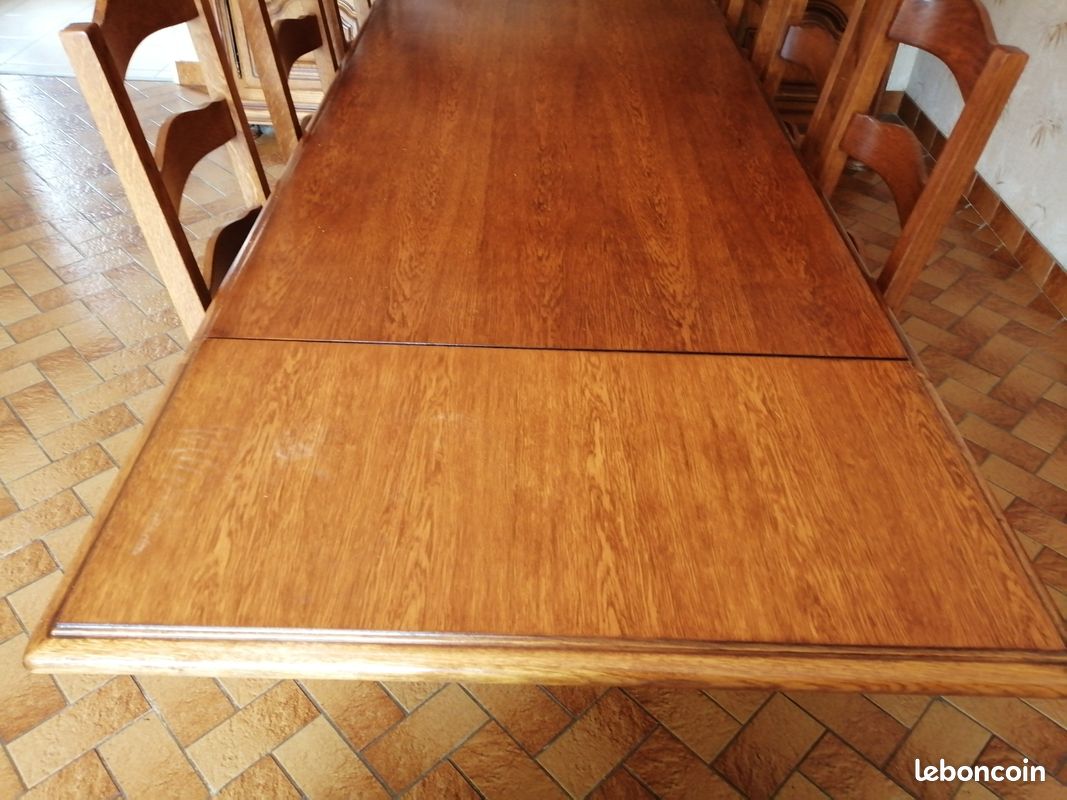 Table chêne massif (image 4)