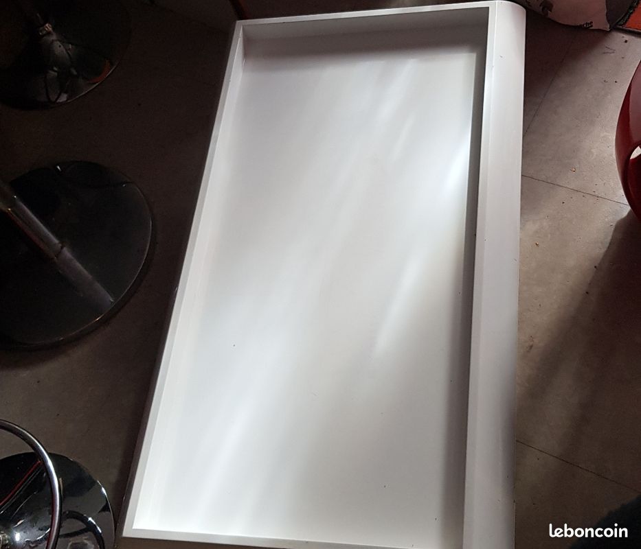 Table basse modulable noir et blanc (image 2)