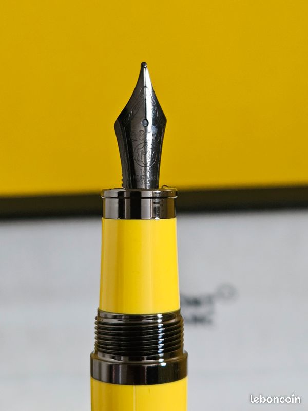 Stylo-plume Xezo Visionary Laiton Et Aluminium - Édition Limitée 500, Plume Moyenne, Laqué Main