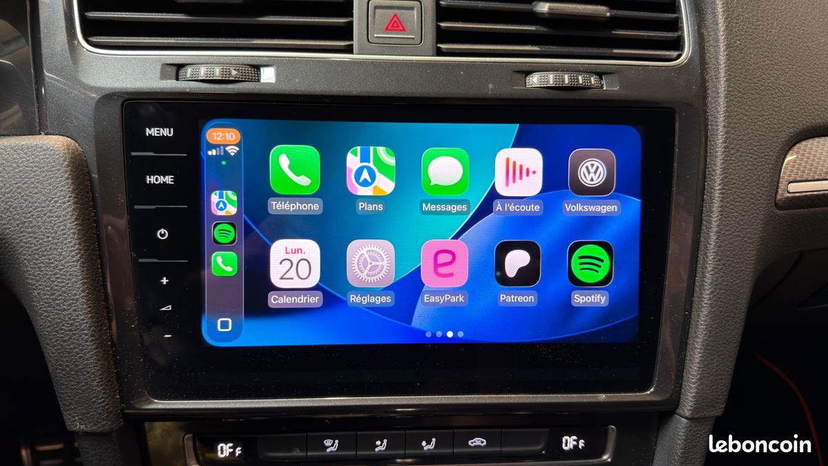 VOLKSWAGEN GOLF ALLTRACK 2.0 TDI 184CH 4MOTION DSG7 - PAS D'ADBLUE - CARPLAY CAM DE RECUL - ATTELAGe (image 11)