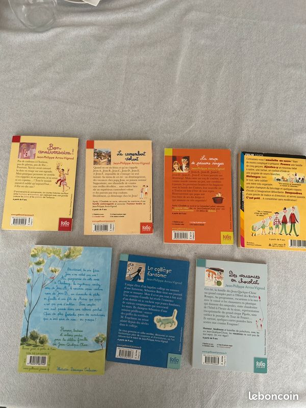 Lot de 7 livres pour enfants de Jean-Philippe Arrou-Vignod (image 2)