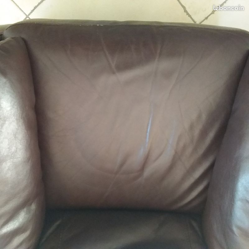 Fauteuil cuir (image 2)