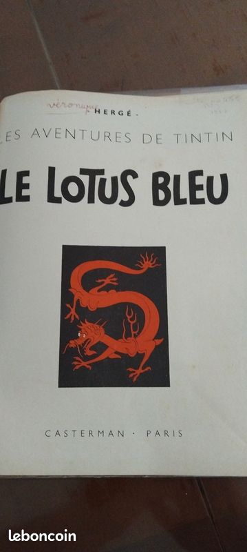 Tintin le lotus bleu (image 2)