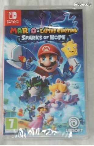 Jeu switch lapins crétins - sparks of hope (image 1)
