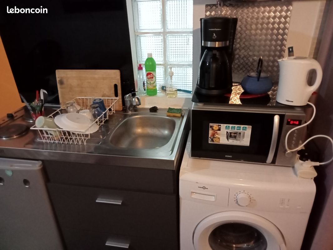 Location charmant studio entièrement meublé avec terrasse - Limoges 87000 Vanteaux-CHU-Mas Bouyol-Puy Rodas (image principale 0)