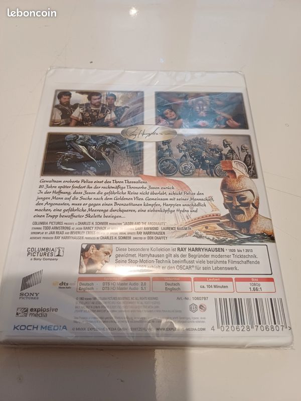 Blu ray jason et les argonautes (image 2)