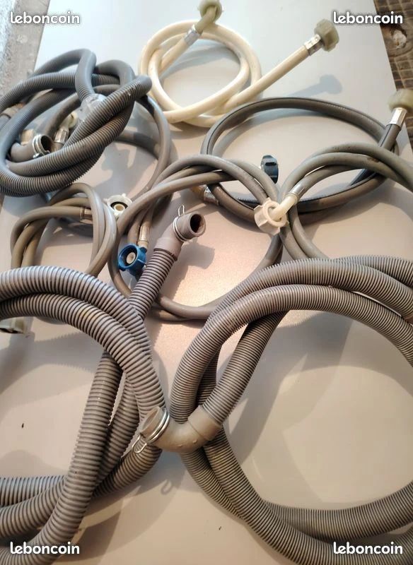 Tuyaux d'alimentation et de vidange pour lave-linge (image 6)