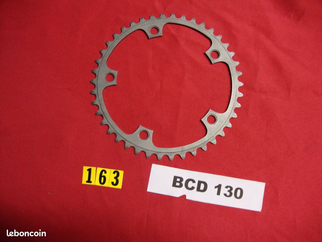 Plateau Shimano SG 53/42 Vintage - Équipements vélos