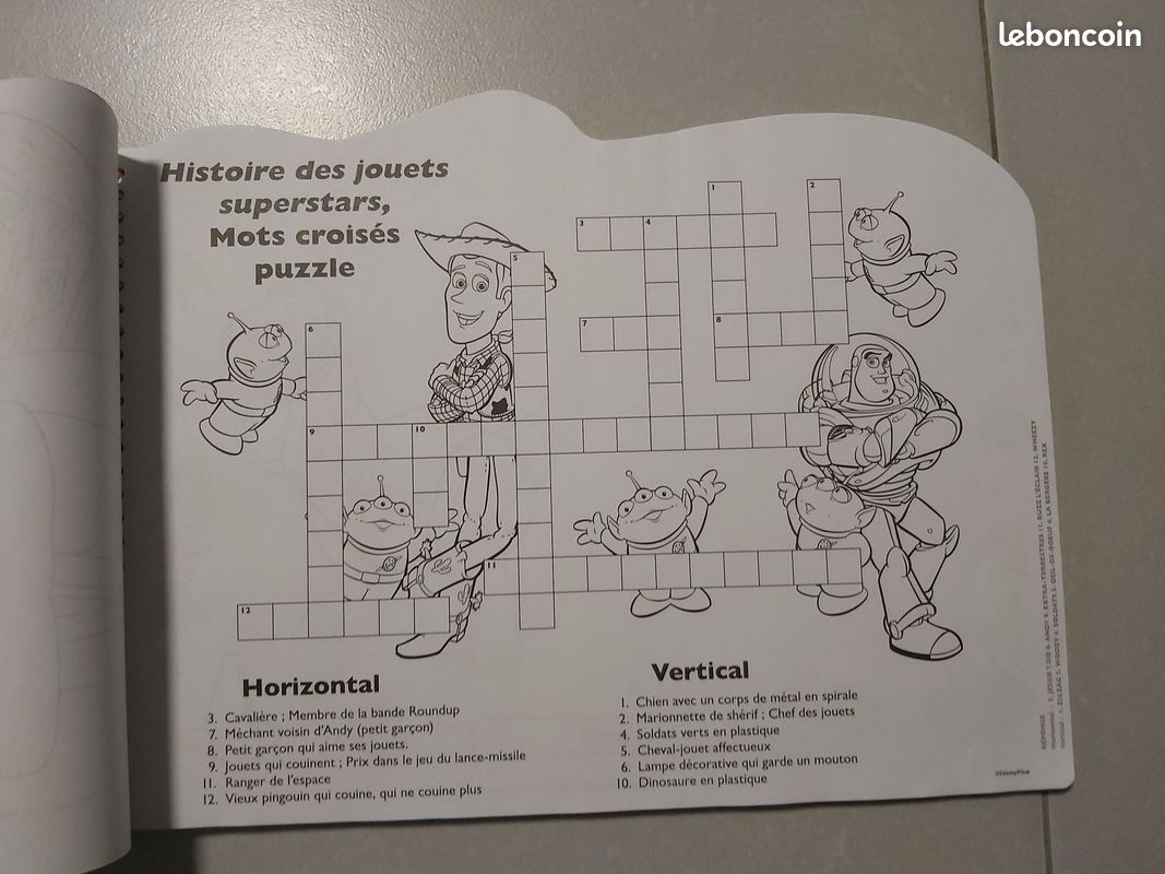 Livre d'activités Toy Story Disney (image 4)