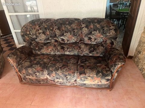 Fauteuil vintage Fleurs (image 2)