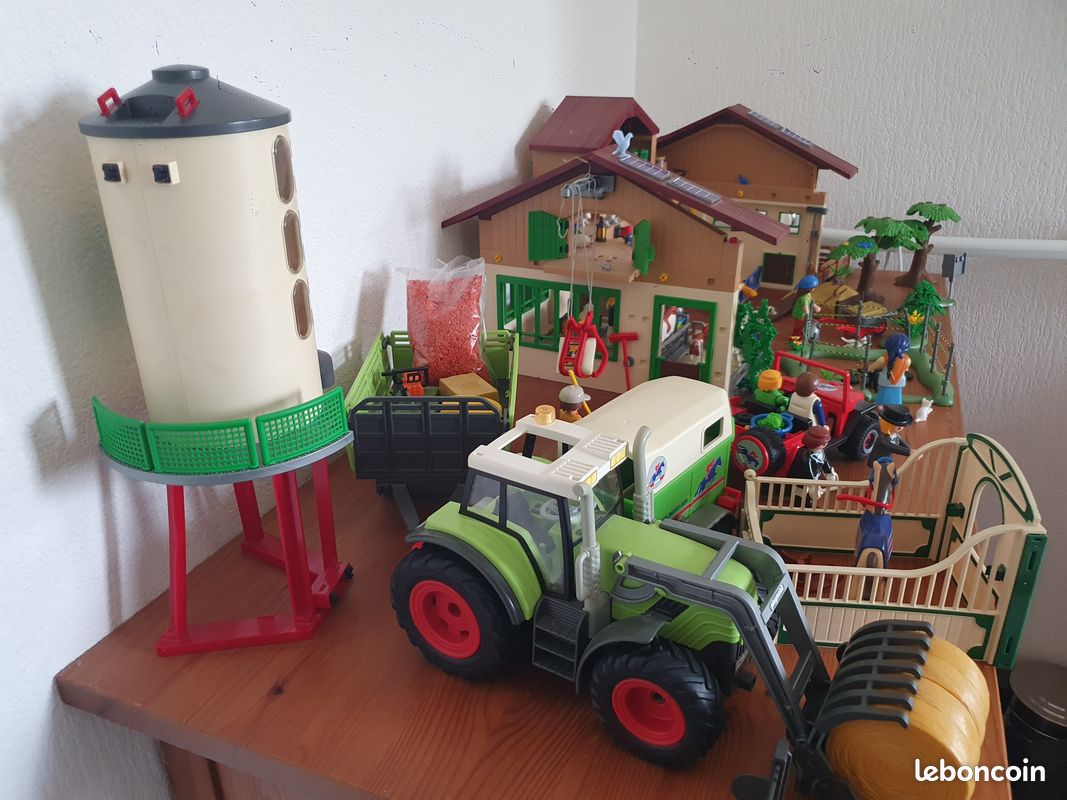 Playmobil ferme tracteur silo 4x4 enclos... (image 2)