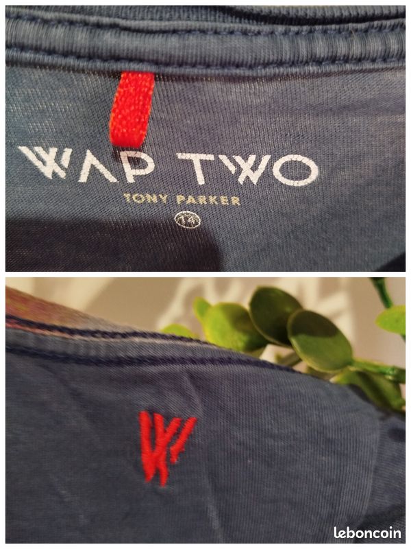Jeans Homme Wap Two Tony Parker Destroy - Taille 42, Style Troué, Très Bon état Occasion