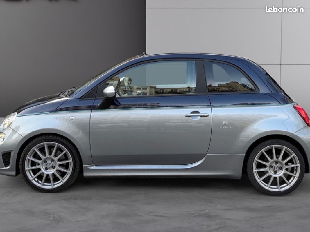 ABARTH 695C 1.4 Turbo 16V T-Jet 180 ch BVA5 Rivale beats radar de recul CarPlay (image 12)