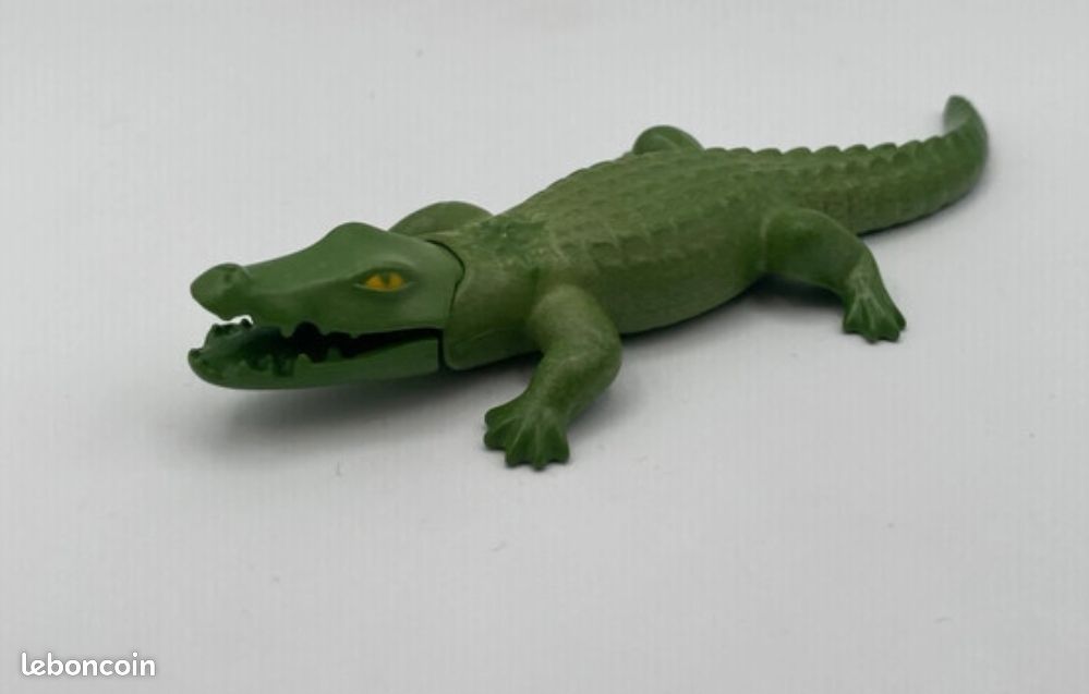 Playmobil crocodile vert+ de 5000 figurines personnages ou animaux disponibles dans ma collection (image 1)