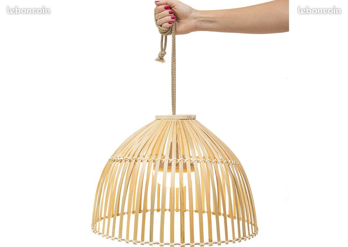 Lampe suspension sans fil (image 1)