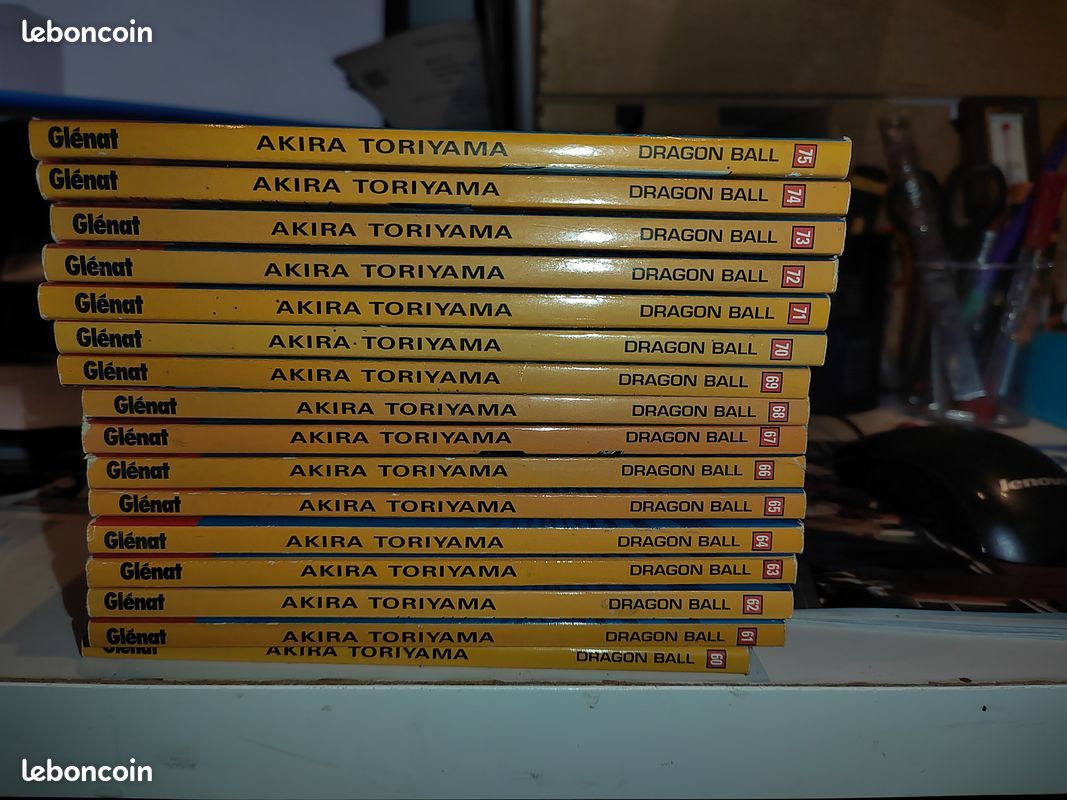 DRAGON BALL LOT 16 VOLUMES (N° 60 à 75 ) (image 1)