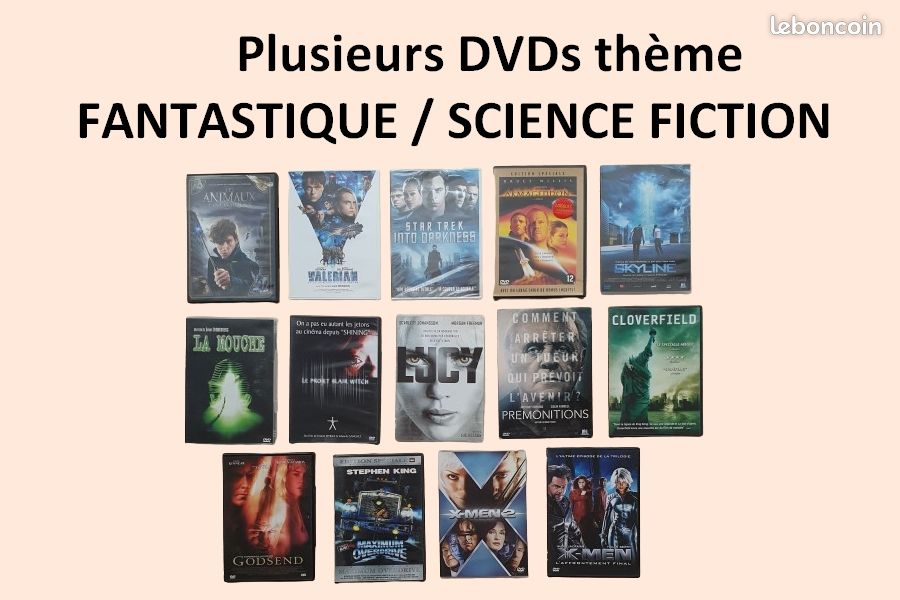 DVD thème fantastique et science fiction - DVD - Films