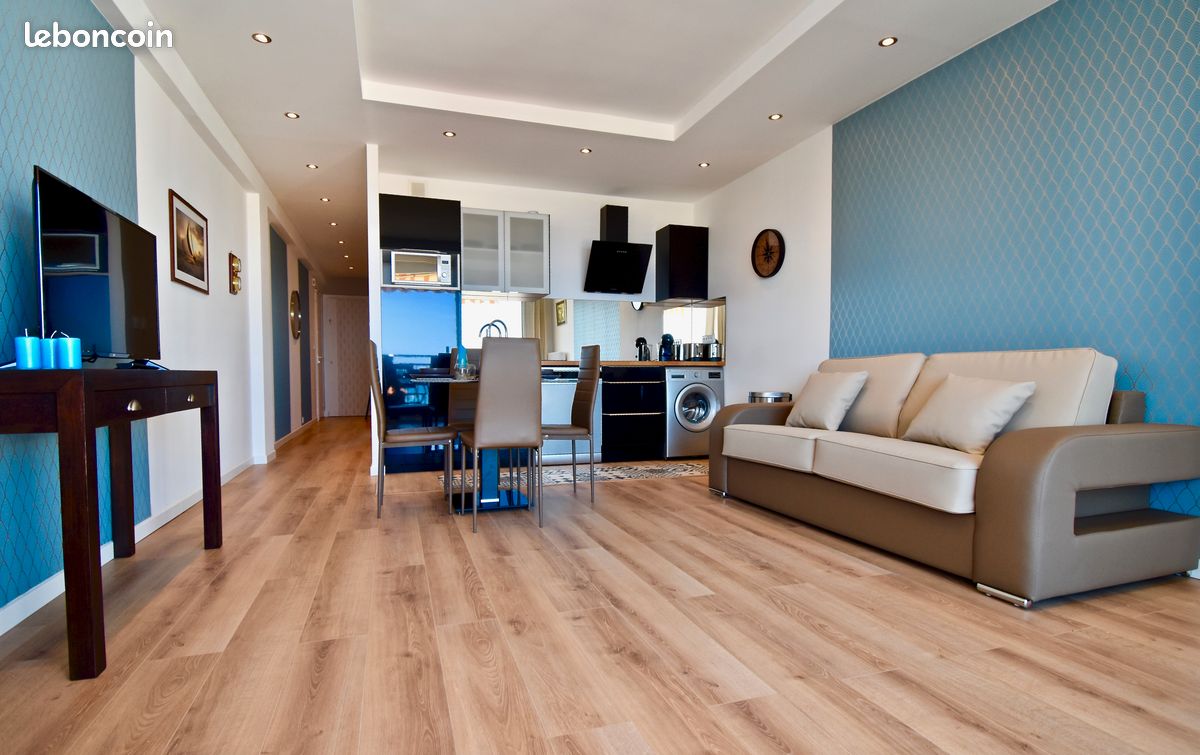 Appartement a louer cagnes-sur-mer - 2 pièce(s) - 52 m2 - Surfyn