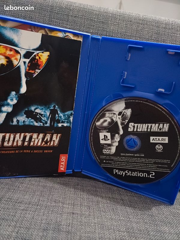 Jeu STUNTMAN PS2 - PlayStation 2 Complet - Version Française - Éditeur Atari