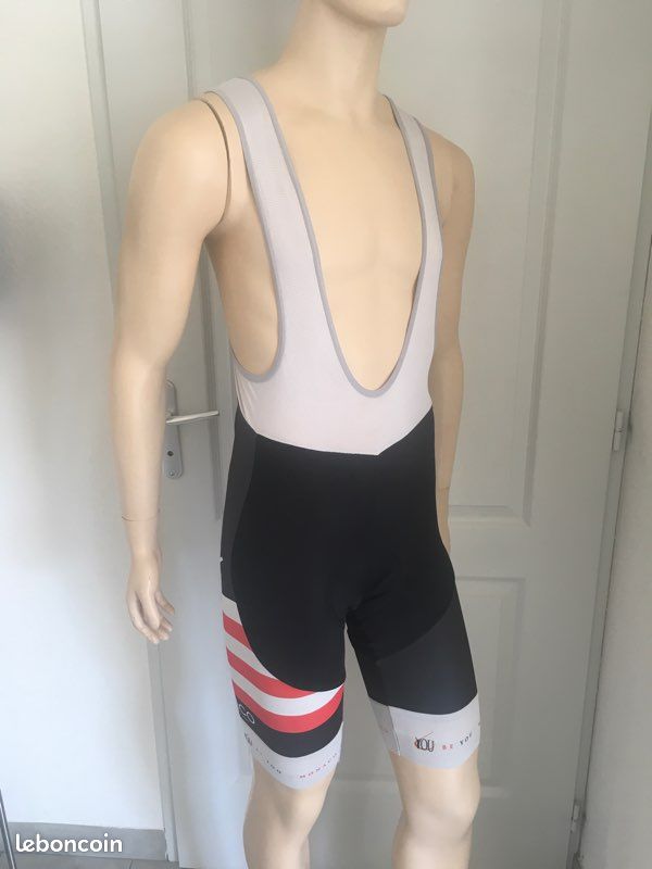 Cuissard UC MONACO Team issue modèle court hiver mi saison Taille S (image 6)
