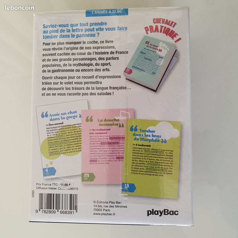 D'où vient cette Expression? En 365 jours - Calendrier PlayBac (image 2)