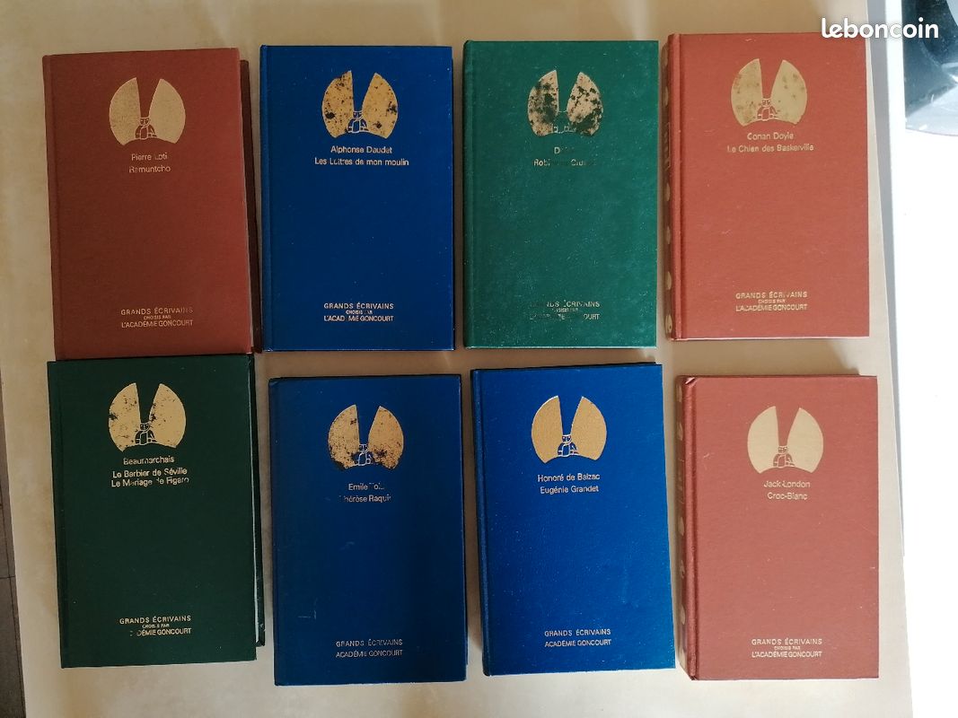 Lot 11 classiques de la littérature, collection Grands Écrivains choisis par l'Académie Goncourt (image 1)