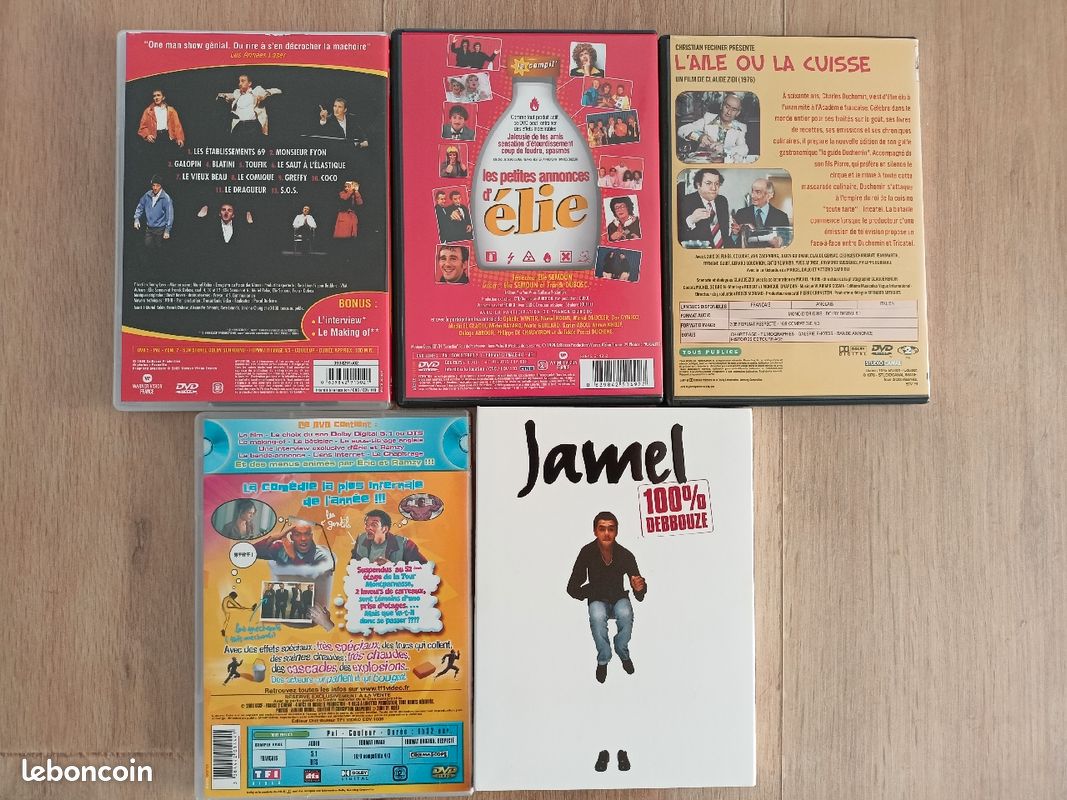 Lot DVD humouristiques + poster Jamel (image 2)