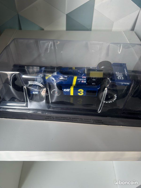 Lot 4 F1 miniatures Altaya vintage – Tyrrell 6 roues + Williams Piquet + Alfa (image 1)